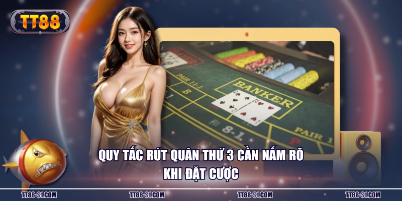 Quy tắc rút quân thứ 3 cần nắm rõ khi đặt cược